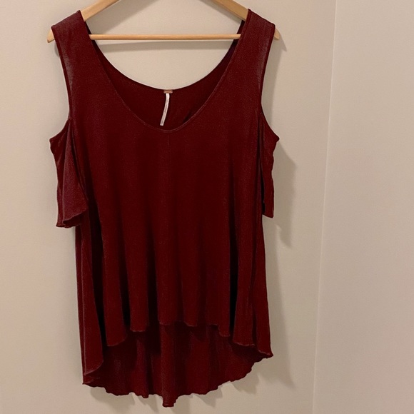 Free People Bittersweet Cold Shoulder Top - Picture 2 of 8
